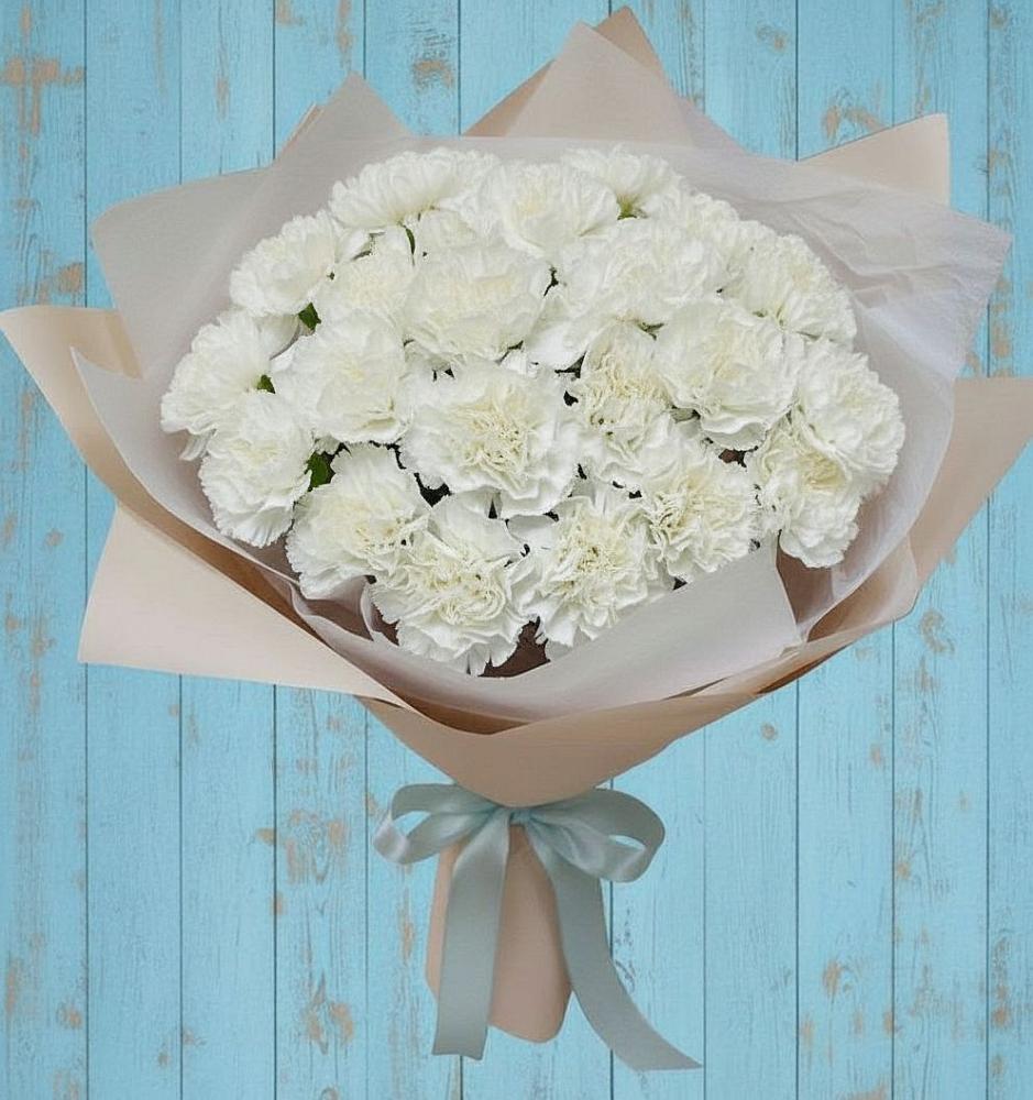 Букет цветов из: Гвоздики в Шарахалсуне