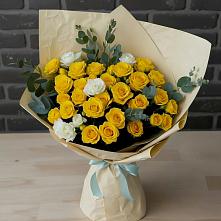 Букет цветов из:  Розы в Шарахалсуне