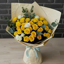 Букет цветов из:  Розы в Шарахалсуне