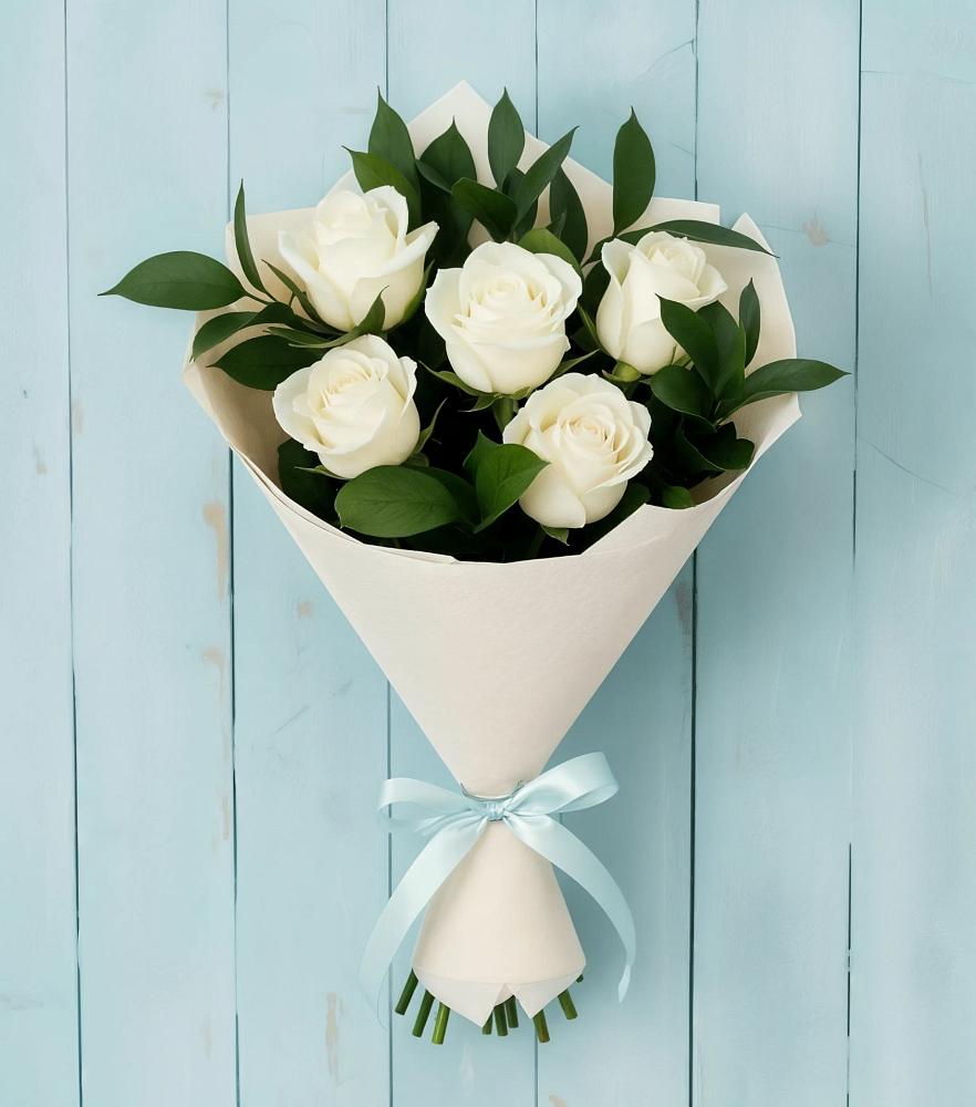 Букет цветов из: Розы в Шарахалсуне