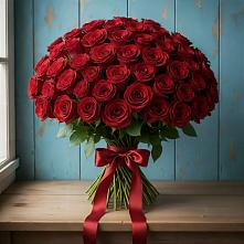 Букет Красные розы Блэк Меджик в Шарахалсуне