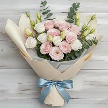 Букет цветов из:  Лизиантусы в Шарахалсуне