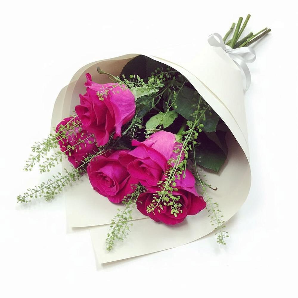 Букет цветов из: Розы в Шарахалсуне