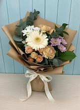 Букет цветов из:  Герберы и Хризантемы в Шарахалсуне