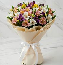 Букет цветов из:  Альстромерии в Шарахалсуне