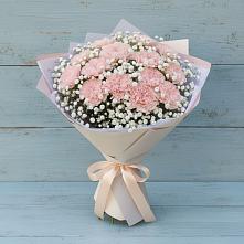 Букет цветов из:  Гвоздики в Шарахалсуне