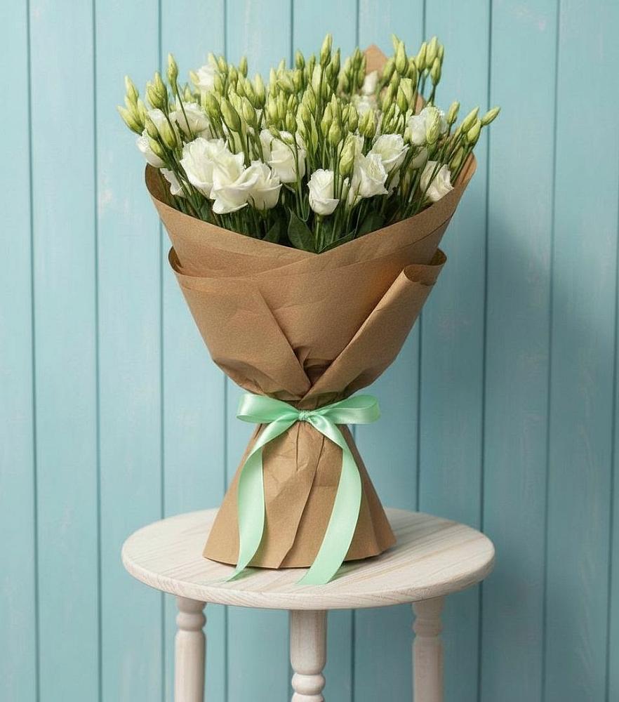 Букет цветов из: Лизиантусы в Шарахалсуне