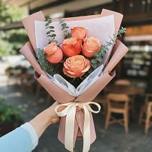 Букет цветов из:  Розы в Шарахалсуне