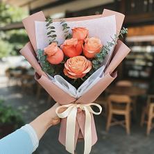 Букет цветов из:  Розы в Шарахалсуне