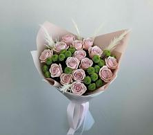 Букет цветов из:  Розы и Хризантемы в Шарахалсуне