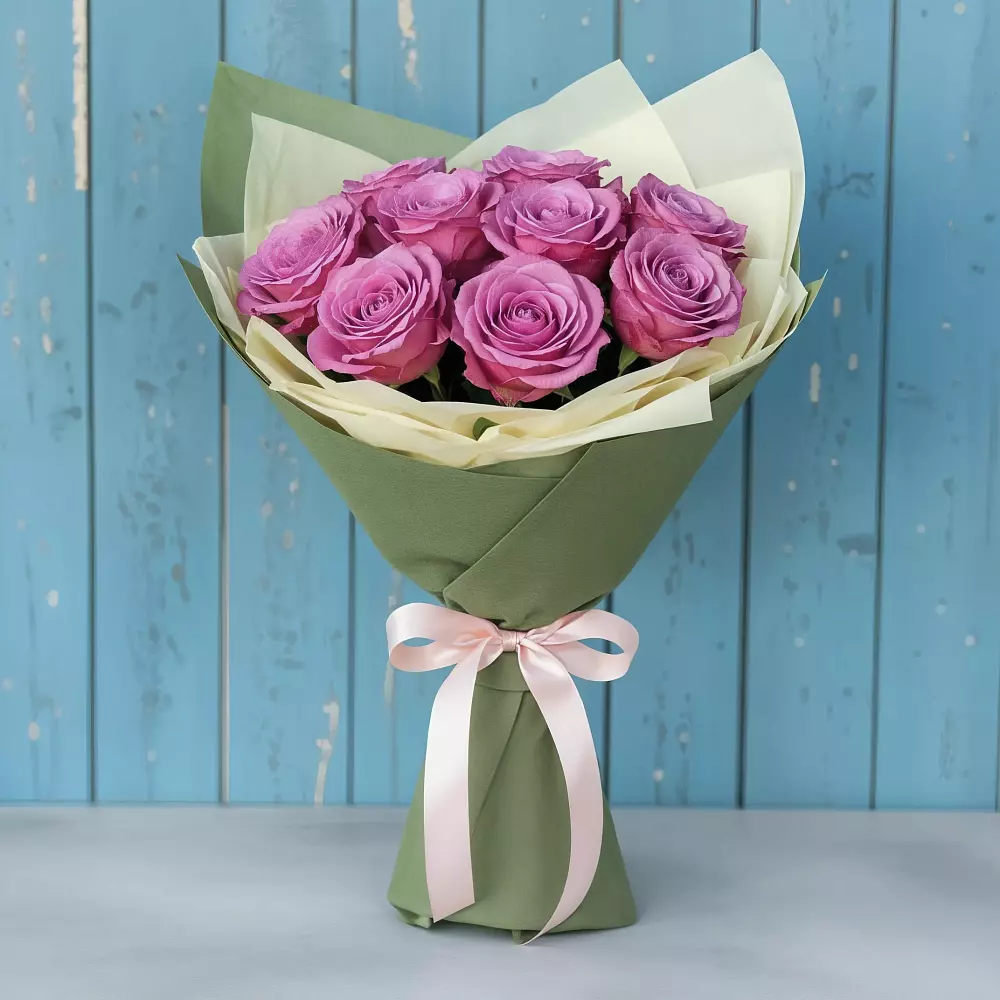 Букет Розы Фёрст Леди в Шарахалсуне