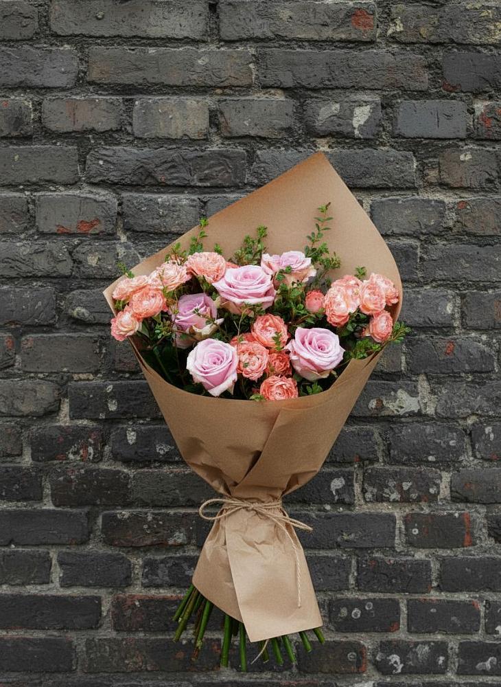 Букет цветов из: Розы в Шарахалсуне