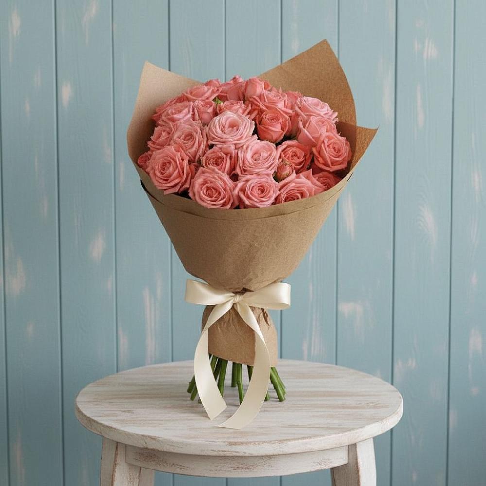 Букет цветов из: Розы в Шарахалсуне