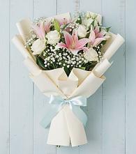 Букет цветов из:  Лилии в Шарахалсуне